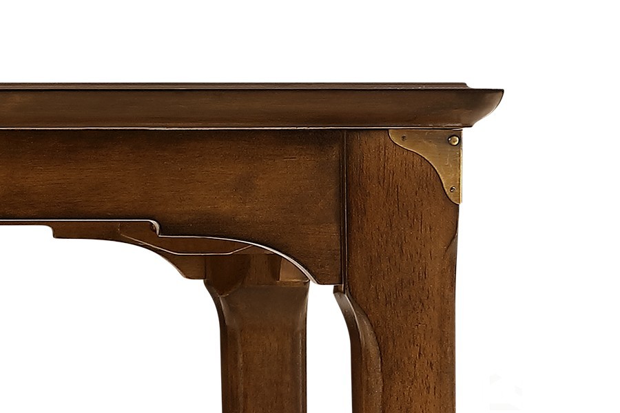 高档优雅 进口俄罗斯核桃木实木框架 餐桌餐台